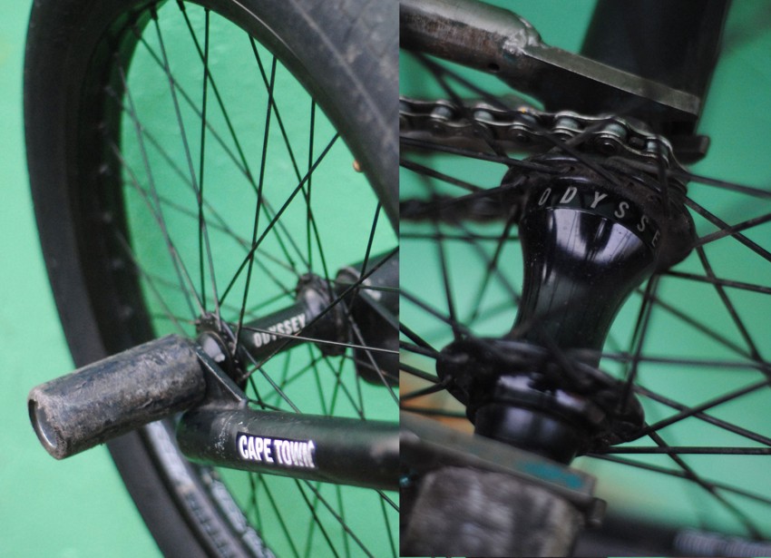 Jason Prins Bike Check. Cape Town