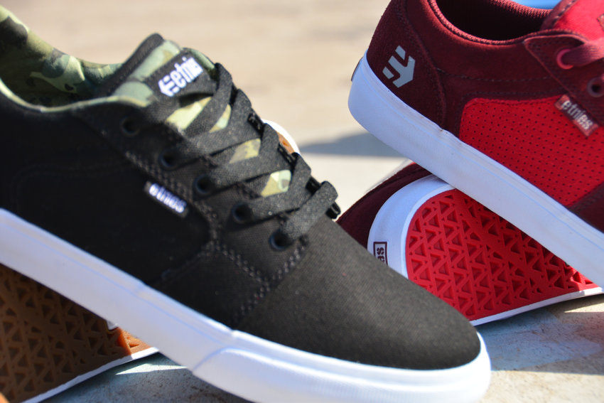Etnies Barge Black/Camo - Etnies Barge Burgundy