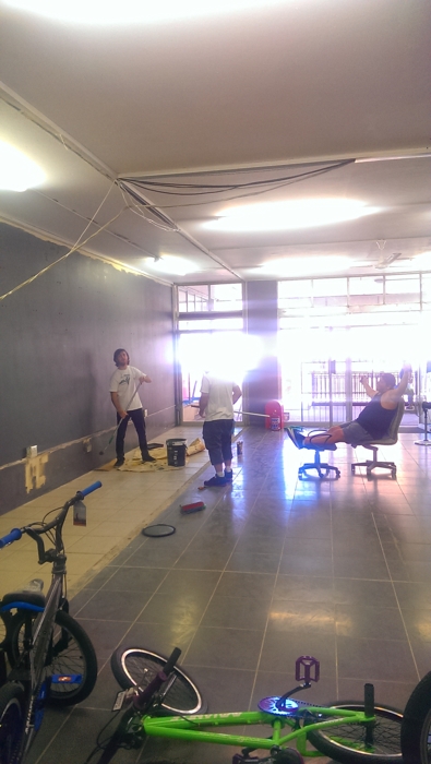 Setting up @ BMX Direct