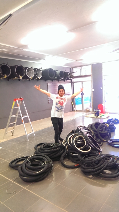 Setting up @ BMX Direct