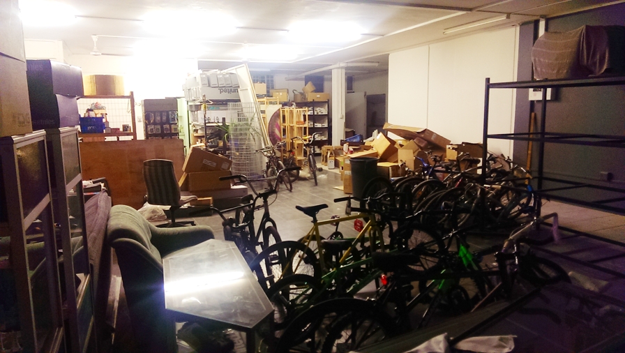 Setting up @ BMX Direct