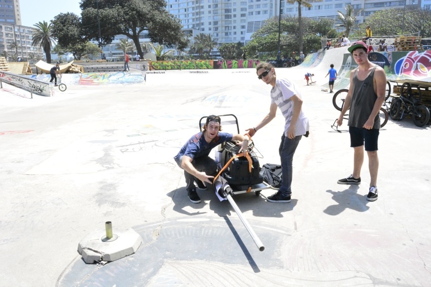 Ghetto Jam 2014 - Smithers, Hank and James hard at work...