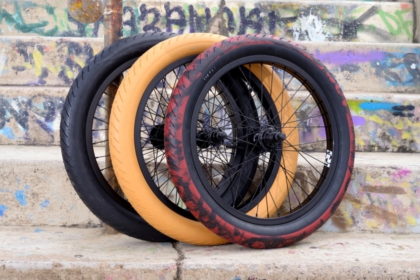 Oh man, these have been flying out of here! The all new Fit TA tyre. Fast, Fat and Furiously colorful! 2.3