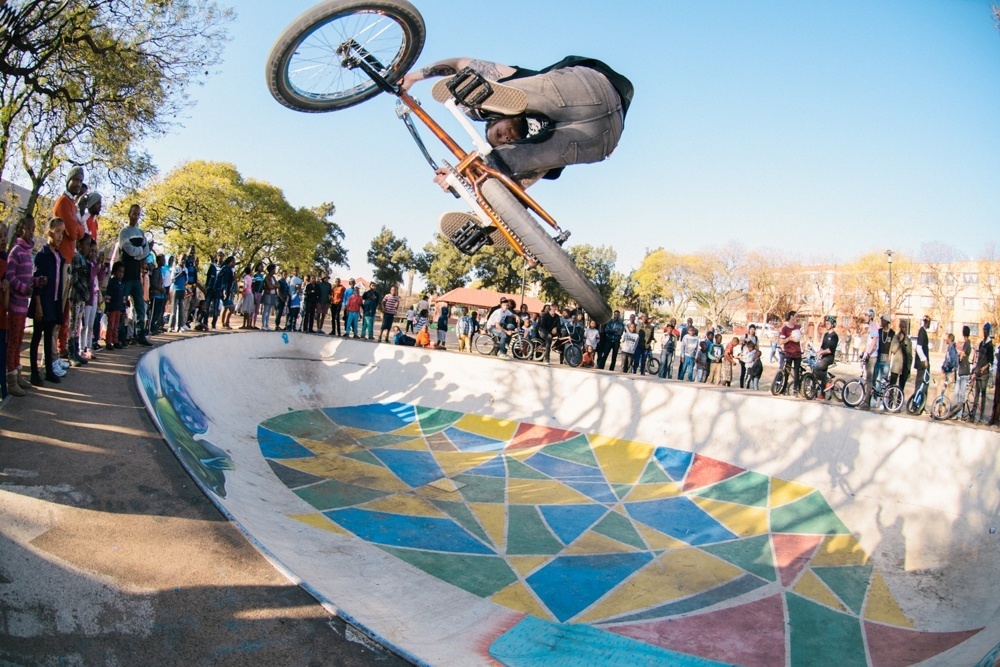 BMX Day 2015 Johannesburg - Tim Dell - Downside Table - Troyeville Bowl
