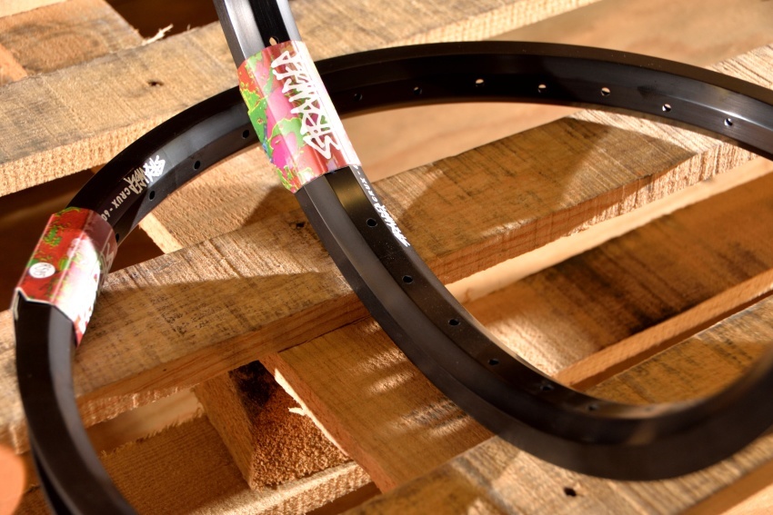 Stranger Crux Rims - Black - Double Wall - Pinned Joint - 36 hole