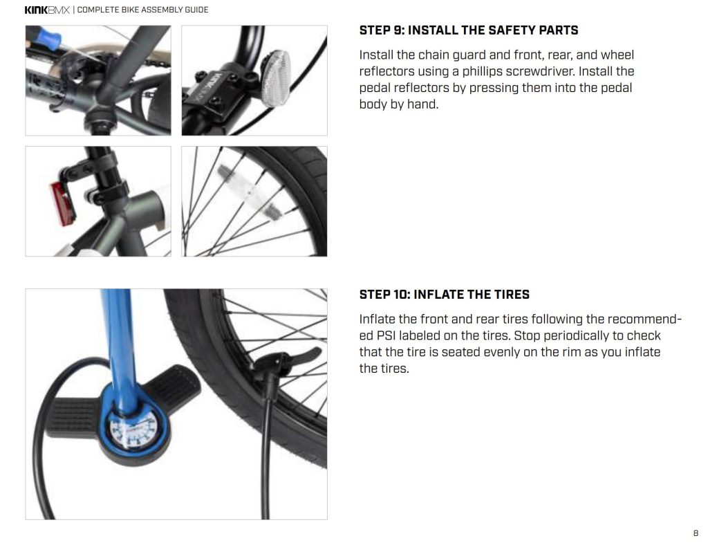 Kink BMX build Guide - How to build a new bmx bike.