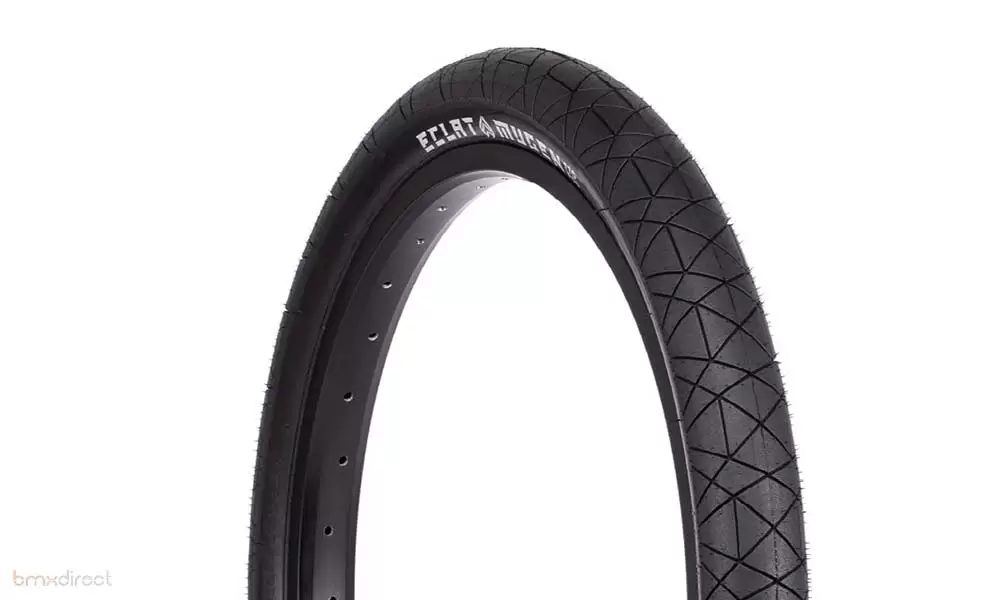 Eclat Mugen Tire - Black 1.95"
