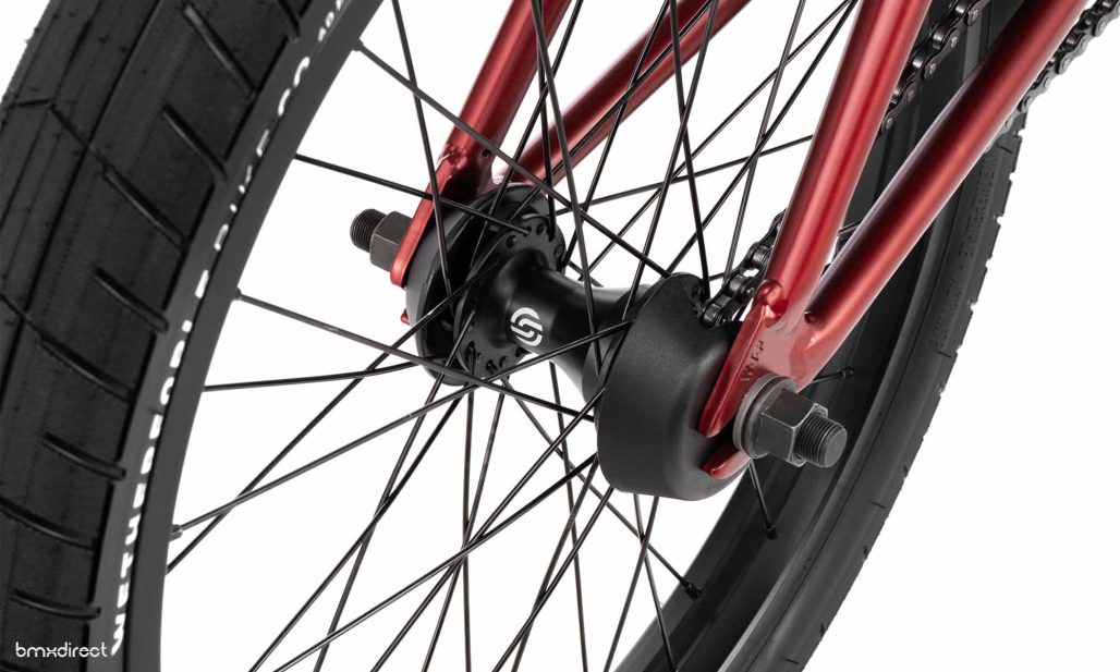 Wethepeople Justice Complete Bike - Cassette - Matt Velvet Red 20.75"