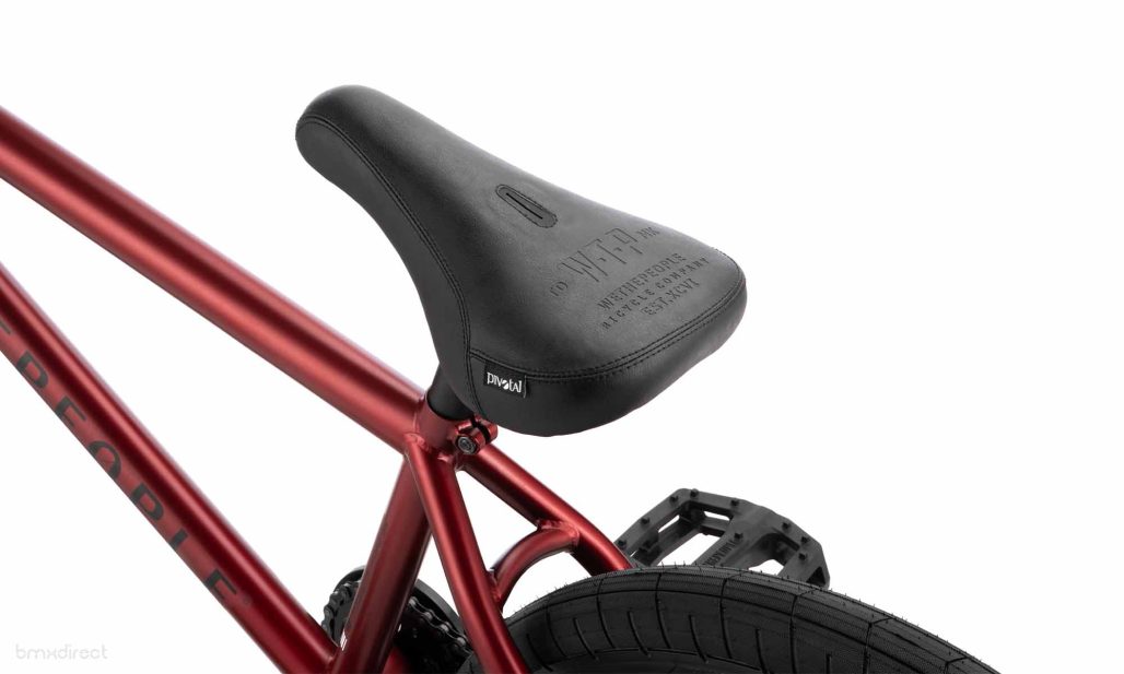 Wethepeople Justice Complete Bike - Cassette - Matt Velvet Red 20.75"