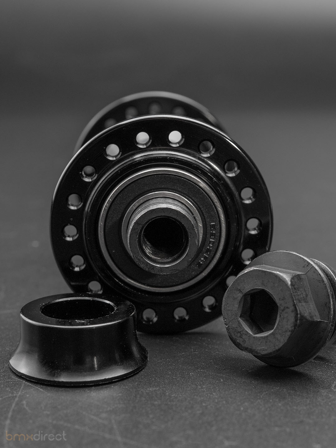 BMX Direct Anniversary Front hub - Black