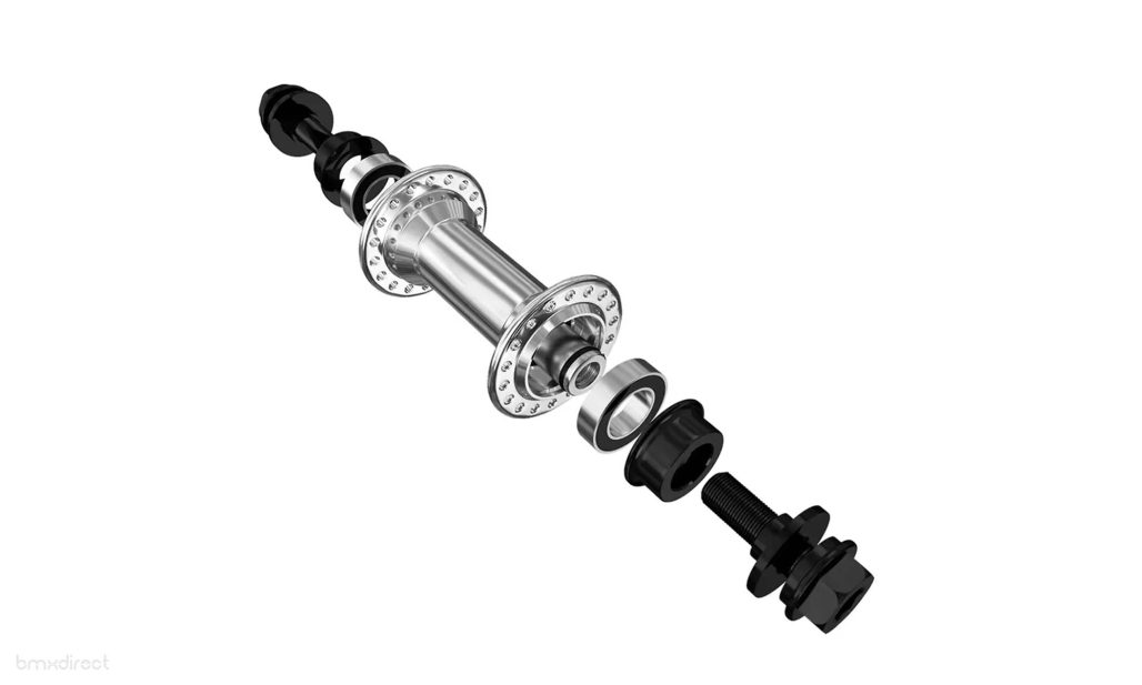 BMX Direct Anniversary Front hub - Black