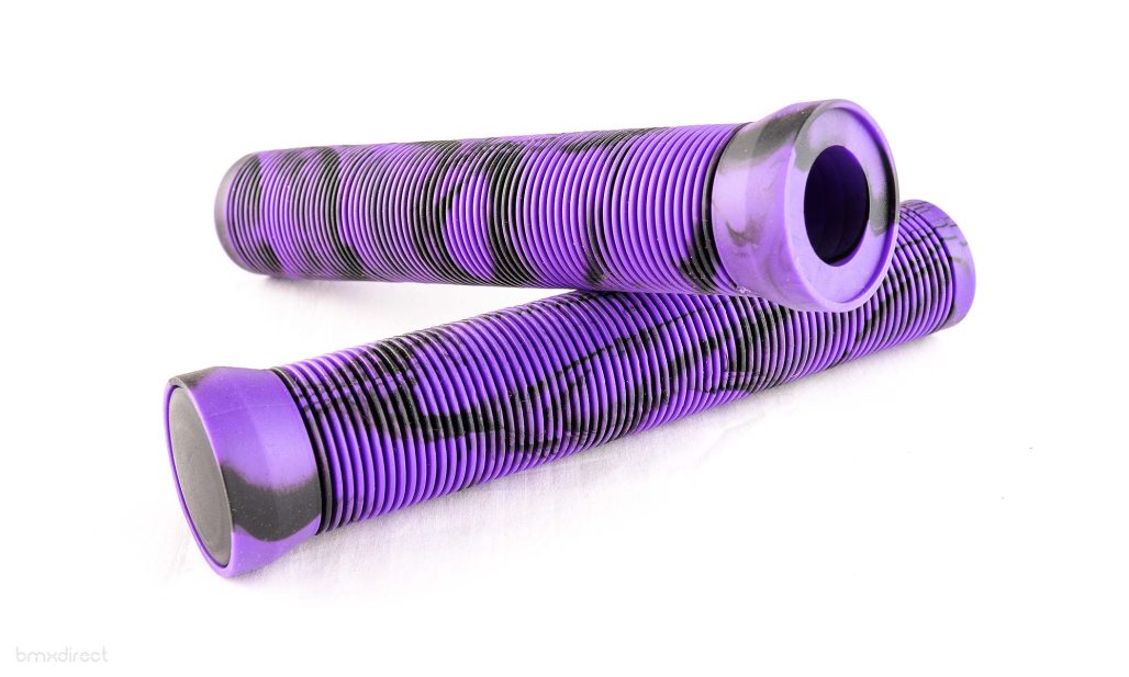 BMX Direct Gedda Grips - Black/ Purple