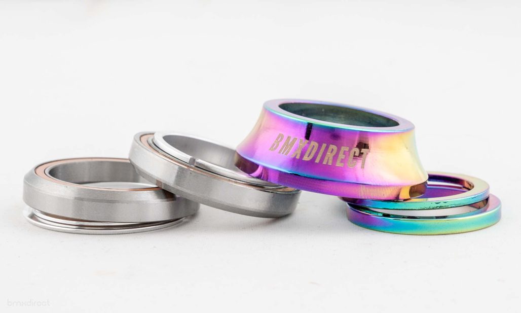 BMX Direct Stacked Headset - Oil Slick 15mm