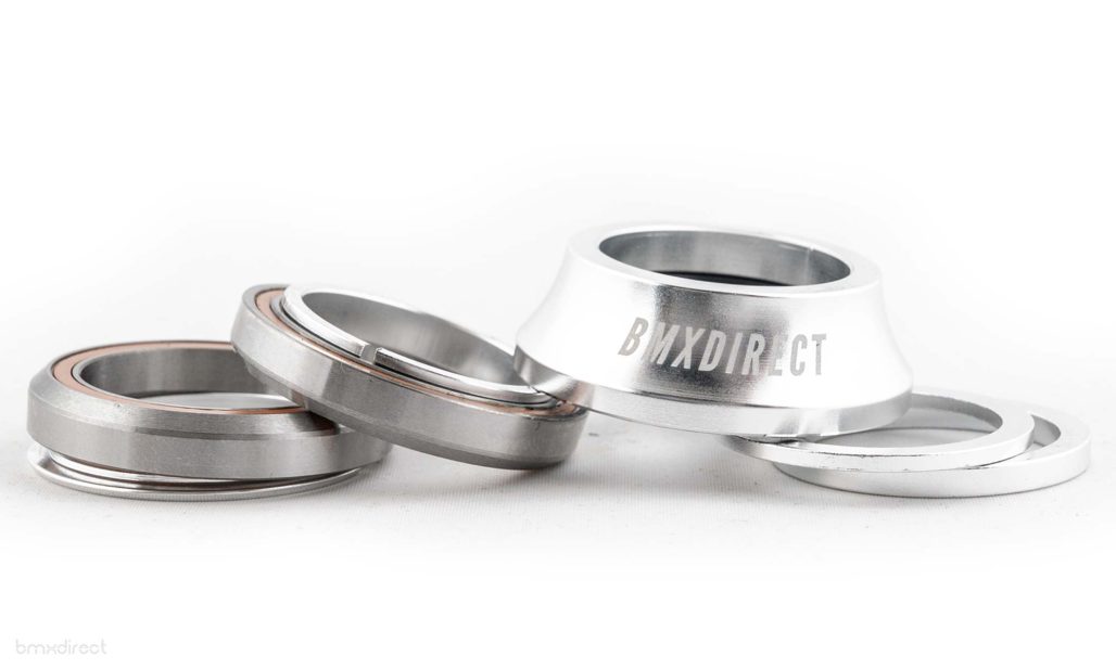 BMX Direct Stacked Headset - Silver 15mm