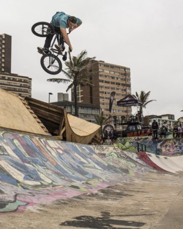 Stu – Ghetto Jam turndown – Kevin Schnider Stuart Loudon at Ghetto Jam 9. Photo: Kevin Schneider